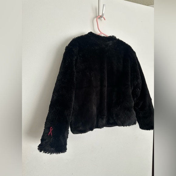 The North Face Kids' Mossbud Reversible Water Repellent FauxFur Jacket in size 6 - Picture 6 of 7